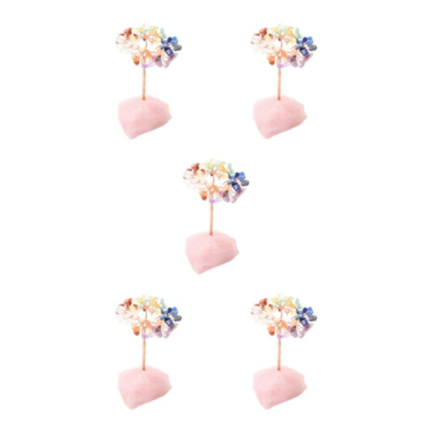 1/2/3/5 Onnenpuu Kodin sisustus Hieno käsityö ja luonnollinen powder+Multicolored 13cm 5PCS