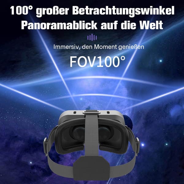 3D VR-briller (justerbar pupildistance) augmented reality-briller