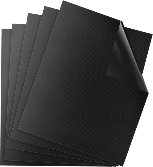 Grillmatta för grillning, BBQ-ark 50x40 cm, 5-pack