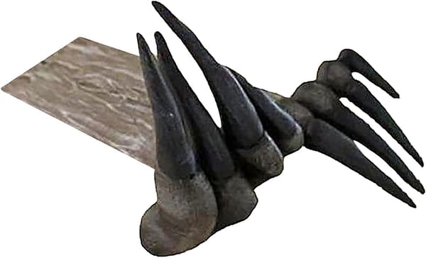 Halloween Horror Devil's Hand Bokmerke Devil's Claw Resin Craft S