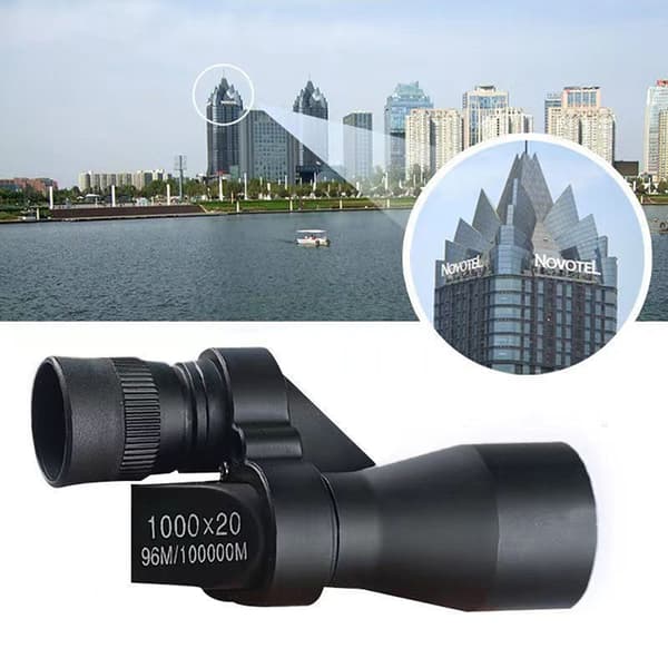 Bärbart HD Night Mini Pocket Monocular Telescope High Magnific