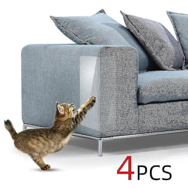 Anti Cat Scratch Møbelbeskyttelse - 39*14cm 4 stykker - selvklebende