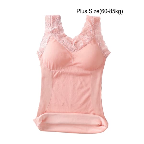 Damevest varm holder fleksibel genanvendelig erstatning vinter Pink Large Size