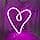 Heart Shape LED Neon Light - Neon seinävalaisin tai USB-virta - Neon