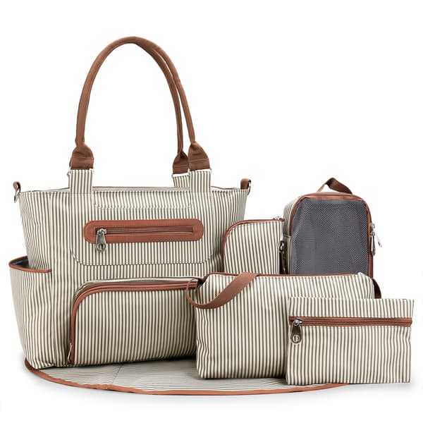 Khaki Mommy Bag håndveske