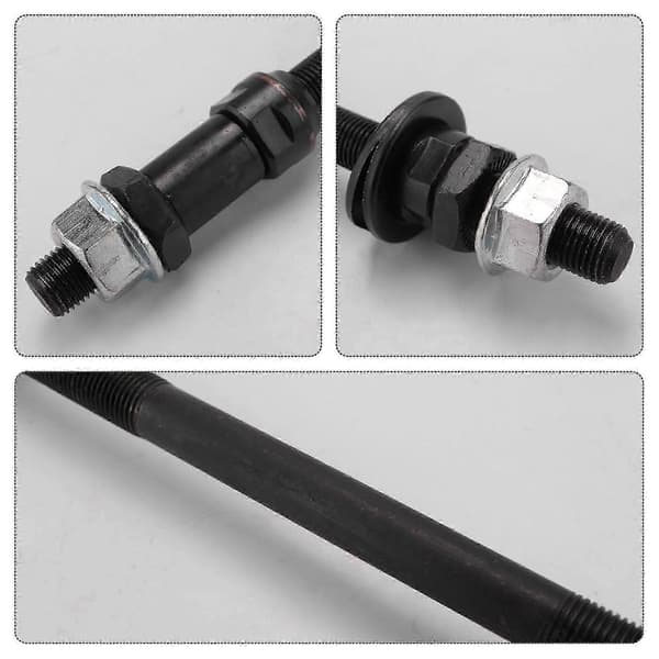 Förlängd 240mm Mountainbike Snöcykel Cykelnav Bakaxel Omkastad Solid Axel Bakaxel Cykel