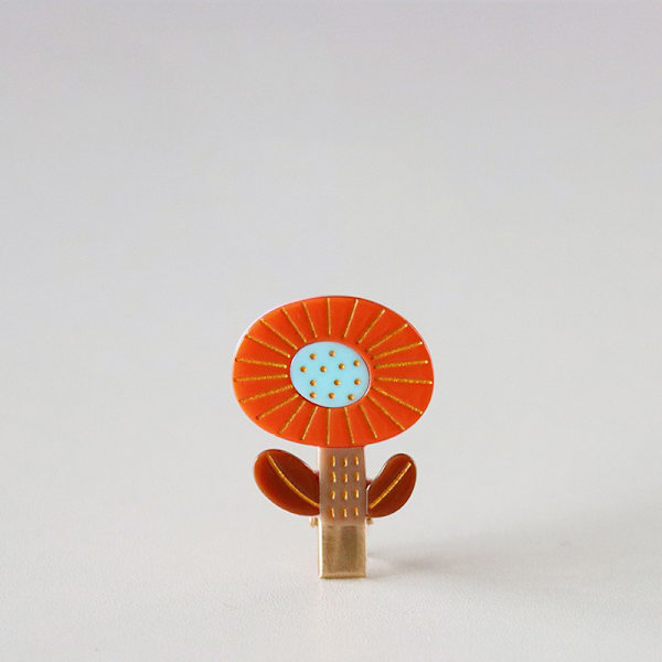 Søde håraccessories blomst hårklemme color2