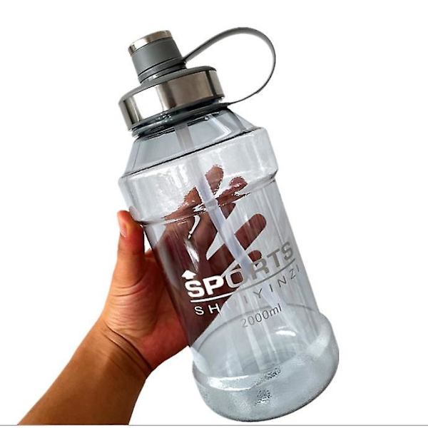 2l sportflaska pojkepresent grey