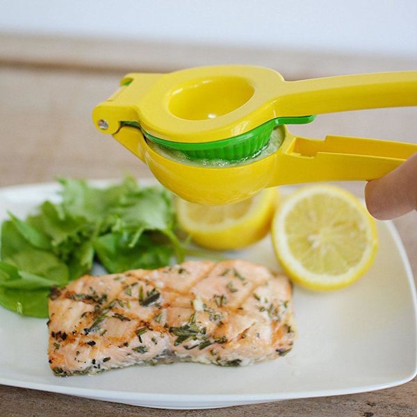Citruspress med Dubbla Pressar yellow