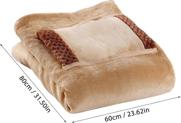 Camel USB-sähköpeitto lämmityspeitto (60x80cm)