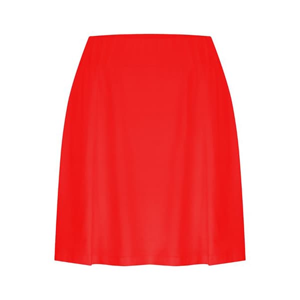 Joefnel Active Skort Atletisk Elastisk Plissert Tennis for Kvinner Red L