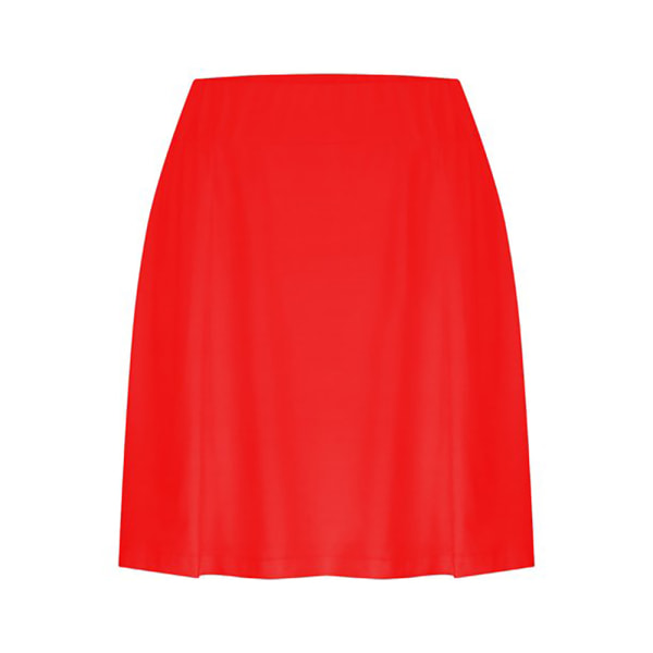 Joefnel Active Skort Atletisk Elastisk Plissert Tennis for Kvinner Red M