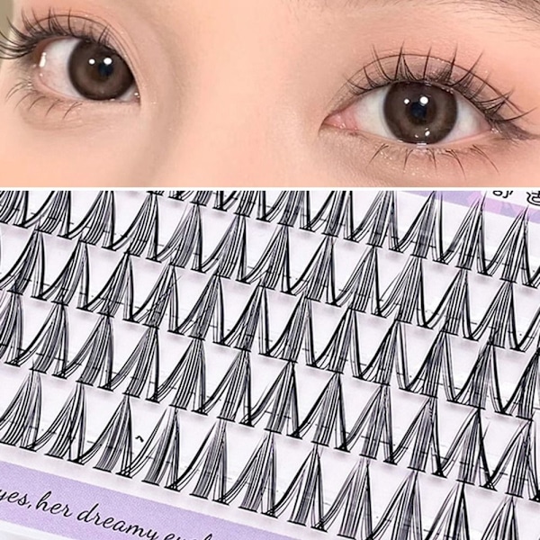 Manga Lashes Løsvipper FEM RADER FEM RADER Five rows