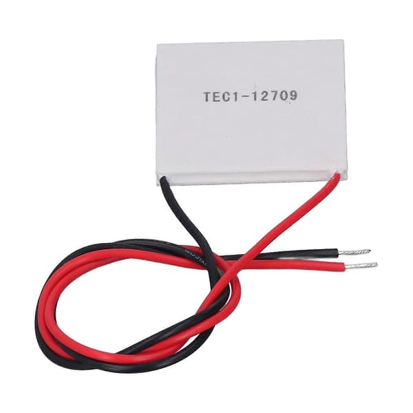 Termoelektrisk Generator Silikongummi 40 X 40mm Halvledarkylfläns för CPU-kylare