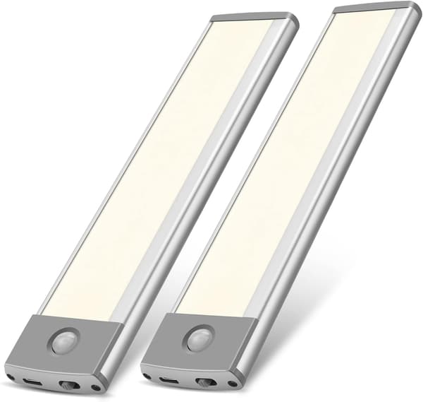 Plug-in bevægelsessensor Dæmpbar natlampe, blød varm hvid