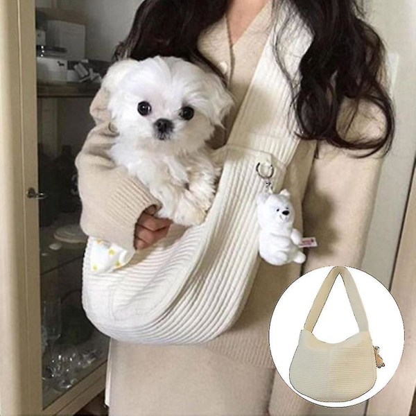 Pet Small Dog Bag Carry Travel Sling Ryggsäck Stora valpbärarväskor_gåva av G M