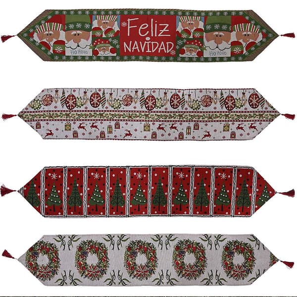 Juldekoration Duk, Stickad Julbordsduk Heminredning