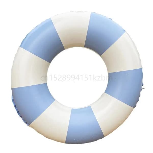 Storlek 90 Barn Summer Stripe Uppblåsbar Simring Leksak C