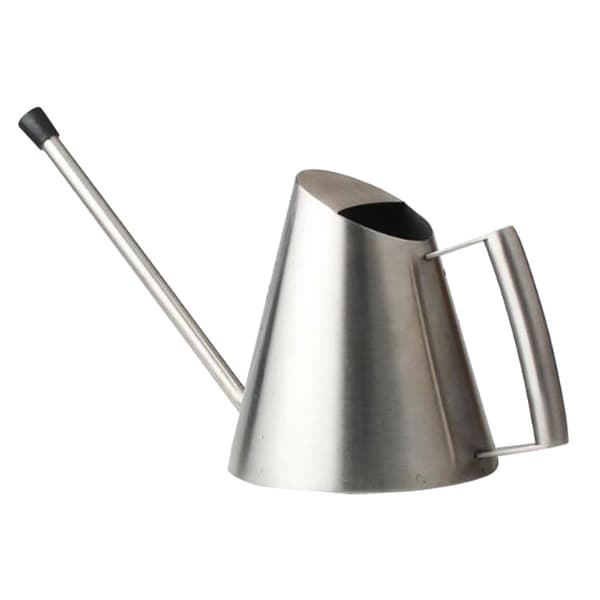 Metall vannkanne rustfritt stål tut for planter blomster hjem 1,5l