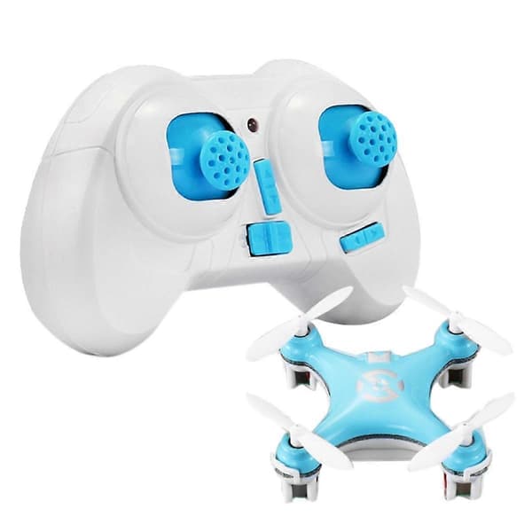 RC Quadcopter Cx10 Mini fjernkontroll drone 2.4G 4CH med LED elektronisk helikopter elektrisk fly -C