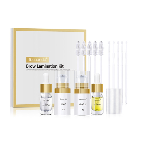 ibcccndc Semi-permanent Brow Lift Kit Ögonbrynslamineringssats Styling Perming Inställning Curling Brow Lamination Ögonfrans