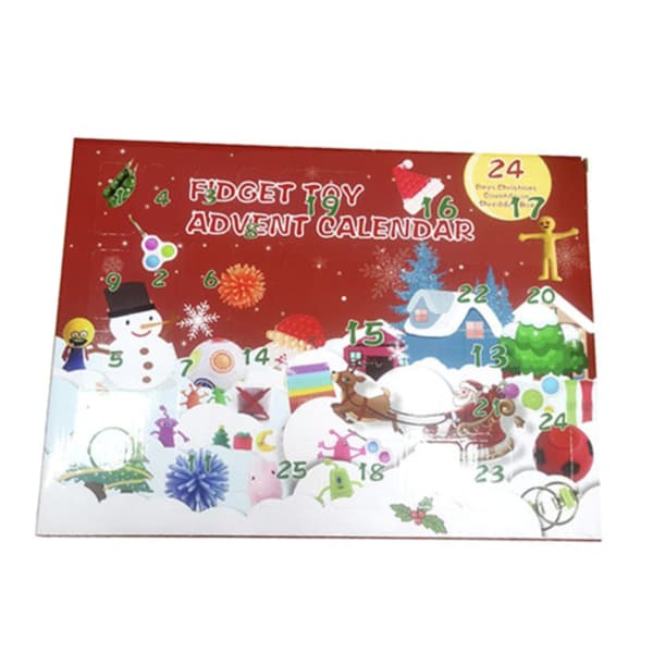 Jul adventskalender Surprise Blind Box Fidget Toy Gift