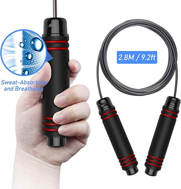 GYM -2.8M, hopprep, justerbar hastighet hopprep för barn & Adu