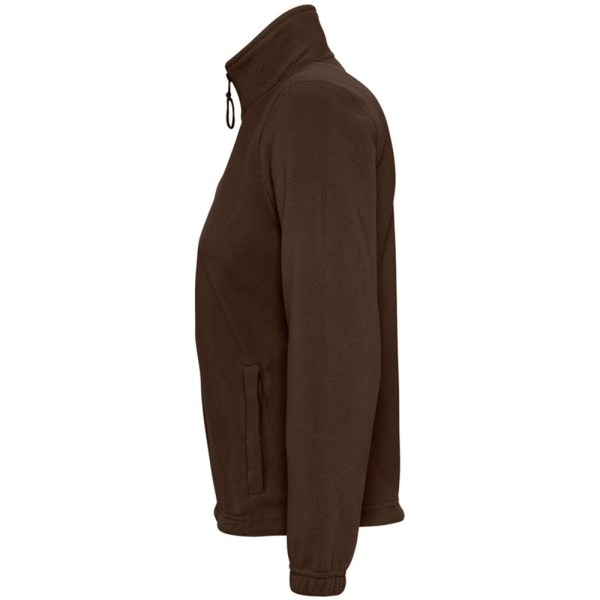 SOLS Naisten North Full Zip Fleece -takki tumma suklaa Dark Chocolate M