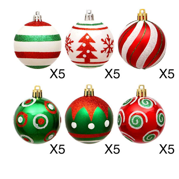30 stycken Ø 6cm okrossbar set