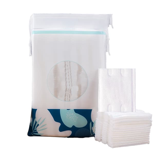 Cliganic Organic Cotton Rounds Makeup Remover Pads,
