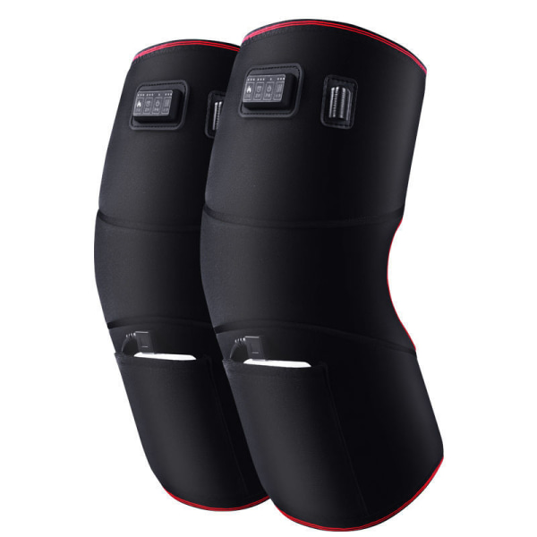 Uppvärmd stress relief knämassager, benmassager med massagefunktion 2pcs