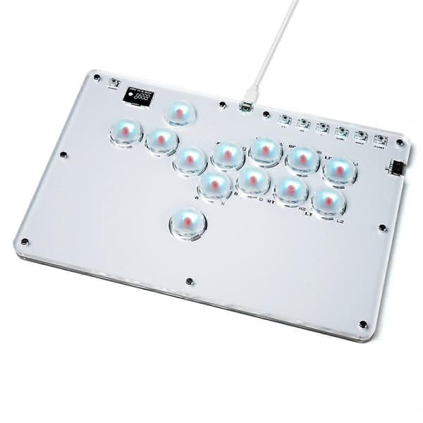 13 tangenter Joystick Tangentbord Arkadstickkontroll för //Switch/Steam Mini Arkadkontroll