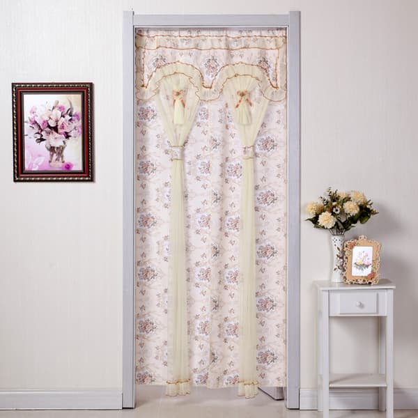 Dørgardin blonde gardiner for hjemmebruk 90*200cm