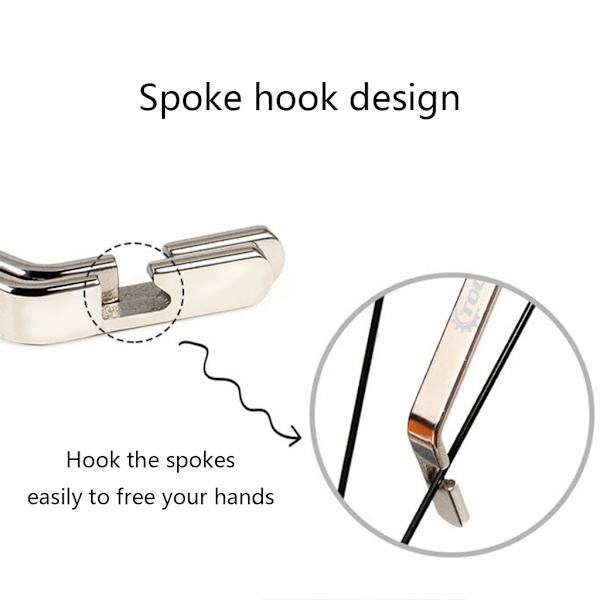 Bike Tire Spak MTB Cykeldæk Ske Fjernelse Stål Cykelhjul Reparationsværktøj Silver