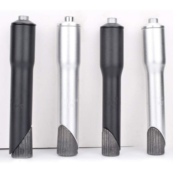 Styrestamme Adapter Mountainbike Stem Riser Adapter 1 1/8\" φ 25,4mm (sølv)