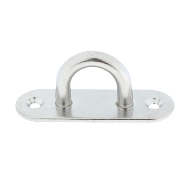 304 rustfrit stål aflang trim øjeplade, dokning, båd marine rigning 8 mm