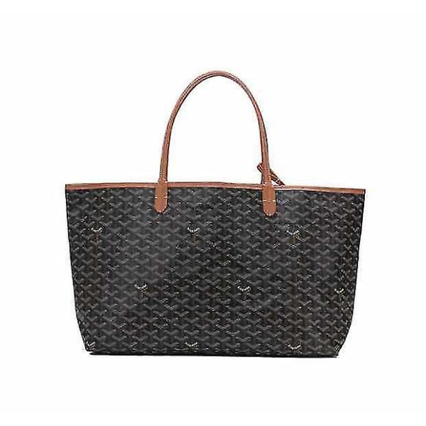 Taske Stor kapacitet Tote Taske Modertaske Håndtaske Gaver Top dark grey L