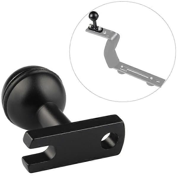 Kuglebaseadapter passer til kamerabakke arm undervandsdykkerfotograferingstilbehør undervandsbase kugleadapter