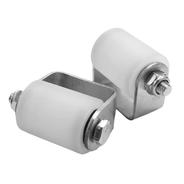 2 stk. skyveportstyrerulle 3 tommer hard nylon skyveporter fører kraftig kulelager siderulle