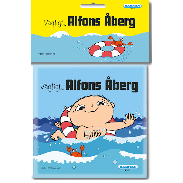 Vågligt, Alfons Åberg Badbok multicolor