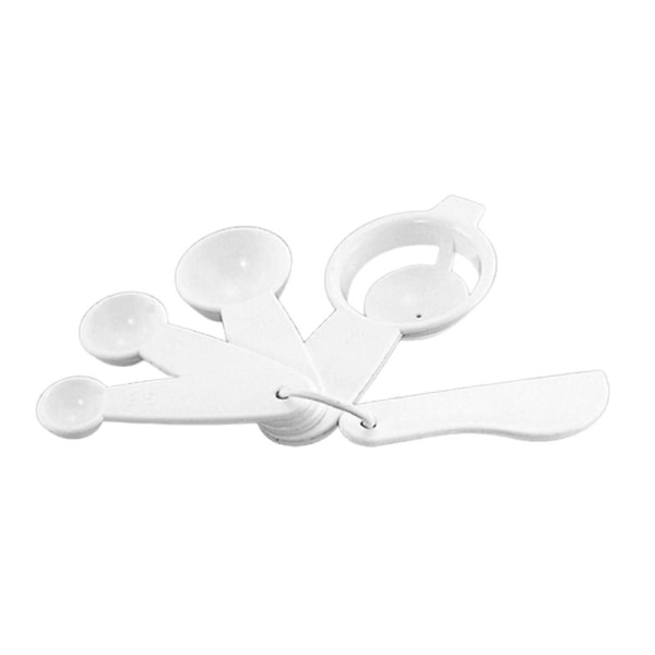 1 set Mätsked Matsål Hög hårdhet Plast Mätkopp Äggula Separator Set Mini Gadget för hemmet