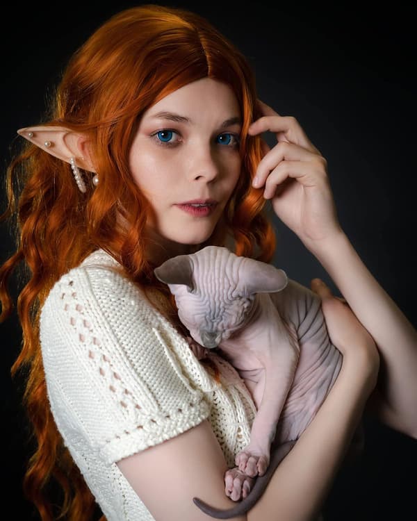 6 par Fairy Pixie Elf Ears.Latex Fairy Pixie Elf，Cosplay Ears
