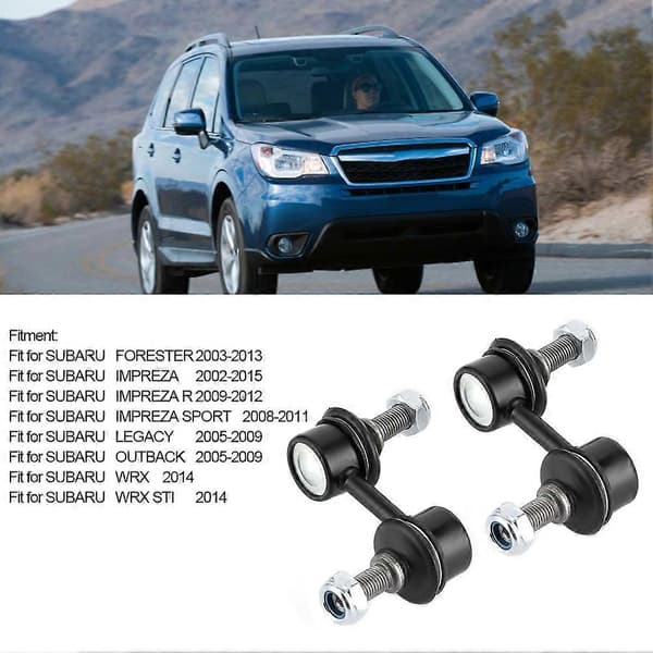 2 stk. stabilisatorstang K750049 erstatning passer til SUBARU/FORESTER IMPREZA/LEGACY/WRX