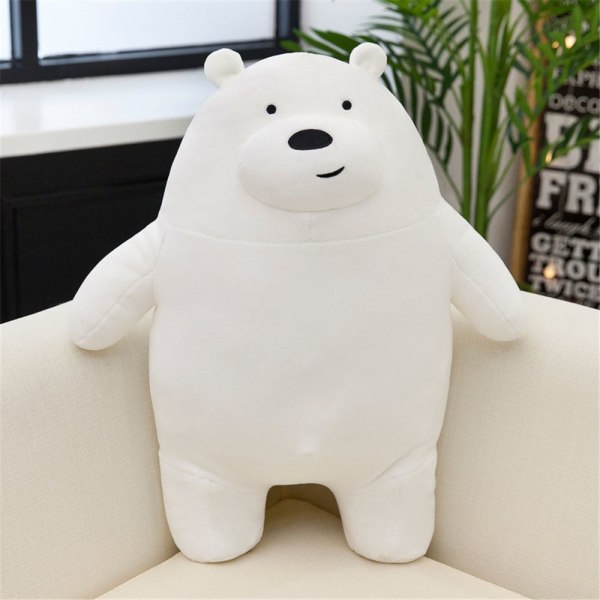 Pehmolelu 40 cm Kawaii We Bare Bears Plyysinen Leikkieläin