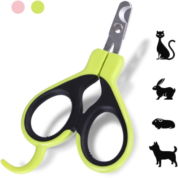 Cat Claw Clippers, Professionell Cat Nail Clippers Rostfritt stål Cat Nail Sciss
