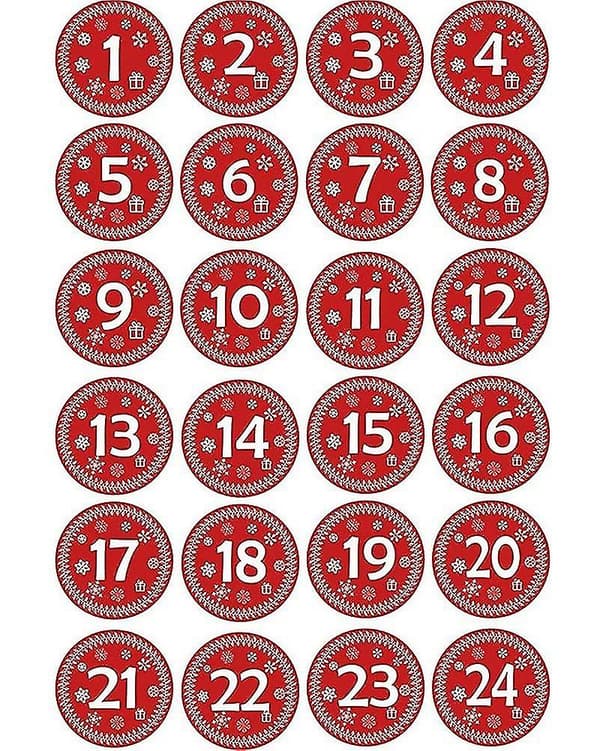 Små poser, DIY adventskalendere Genanvendelige til jul
