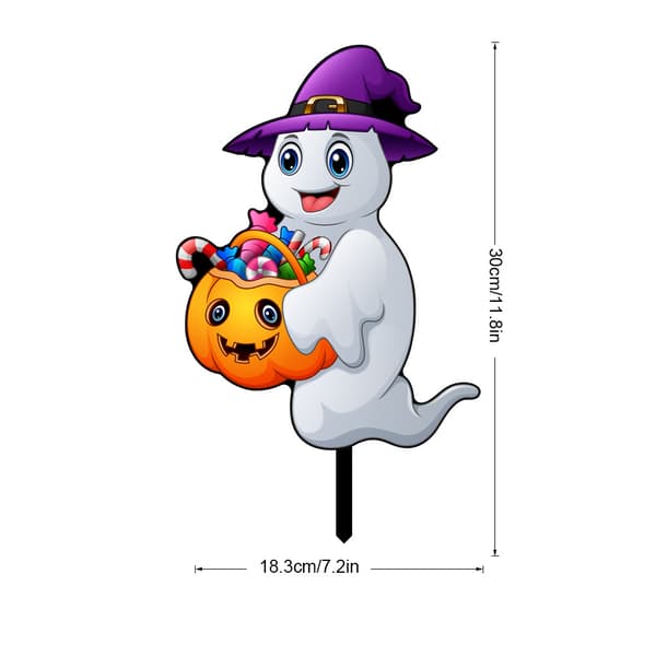 Halloween dekoration akryl havepynt