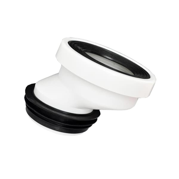 1/2/3/5 Offset toalettflänskoppling PVC för reparation av urinaler Remove 5cm 1 Pc