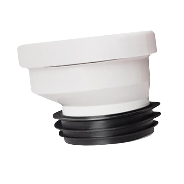 1/2/3/5 Offset toalettflänskoppling PVC för reparation av urinaler Remove 2cm 1 Pc