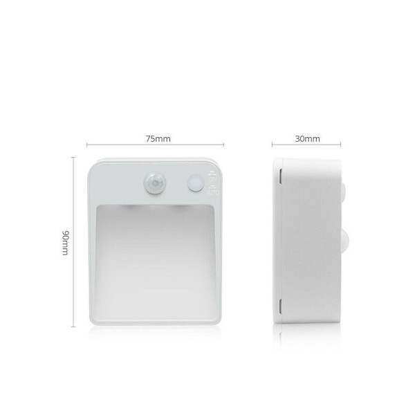 2ST Sensor Nattljus Trapplampa Rörelse PIR